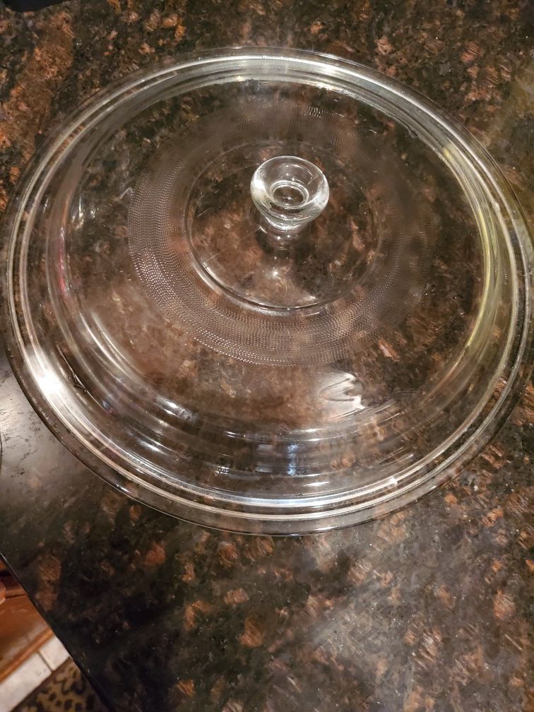 A glass lid