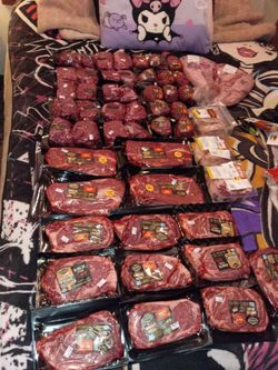 Assortment of 50 ribyes , and tenderloins