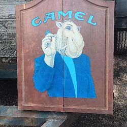 Vintage dart board.