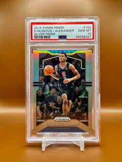 PSA 10 2019 Panini Prizm Shai Gilgeous-Alexander #122 Silver