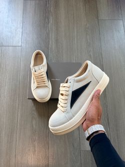 Rick Owen low top grey/black 42