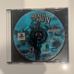PS1 Breath of Fire IV PlayStation 1