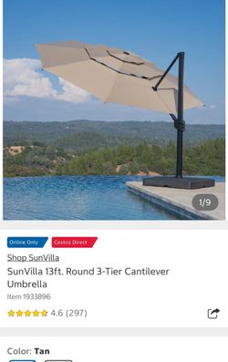SunVilla 13ft round umbrella