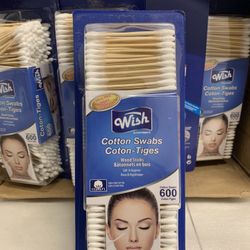 Wish Cotton Swabs (600 count)