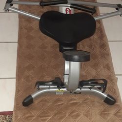 Like New Rowing Glider Excercise Machine Hardly Used 