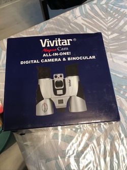 Vivitar Magna Cam Digital Camera & Binocular, With Box