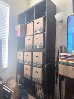 IKEA bookshelves