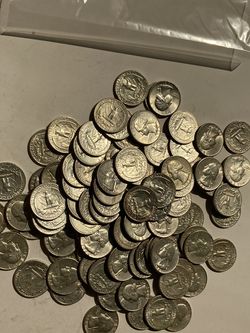Nice lot silver quarters 1964 and older coin coins bullion Many Uncirculated