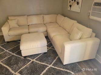 New 99x99 sectional couch