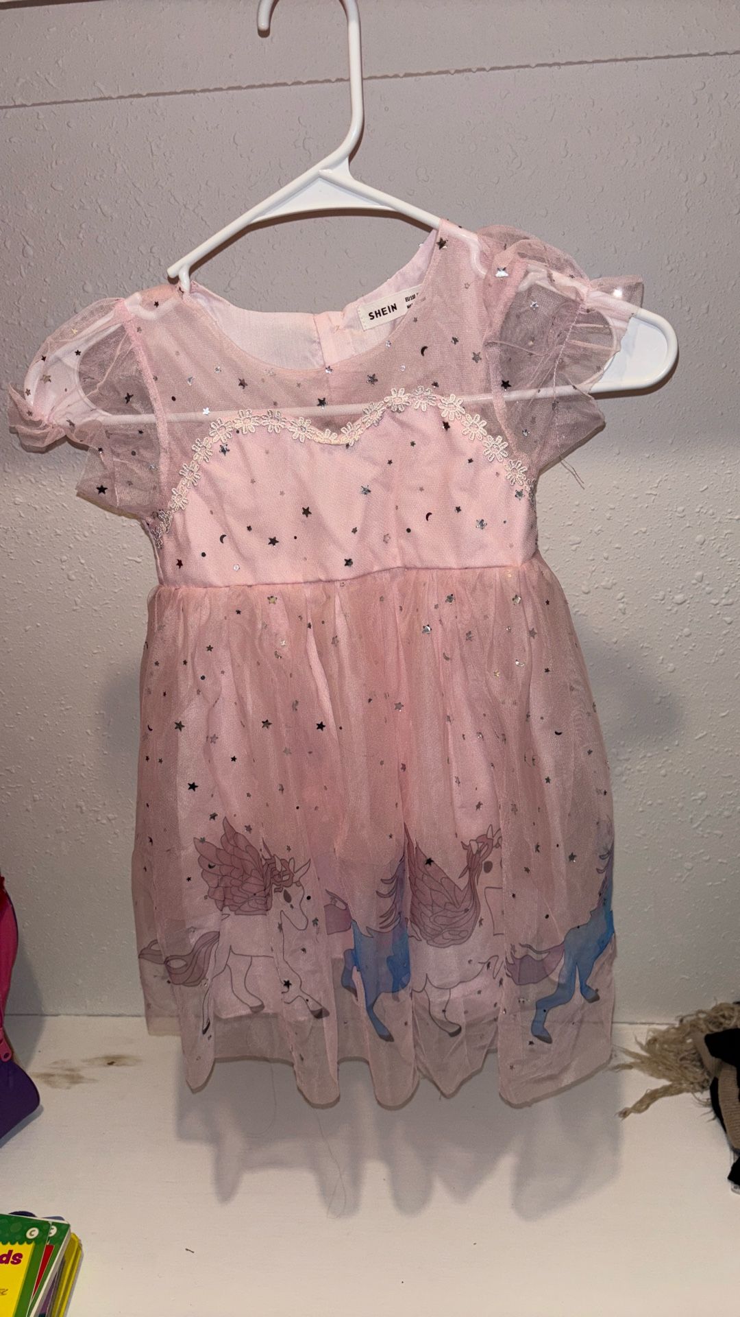 Shein Girls Unicorn Dress