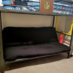 Build-A-Bunk Gray Full/Futon Loft Bed