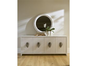 Shoreline White Pine Credenza (86" W)