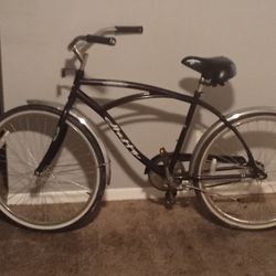 Black Huffy Beach Cruiser 