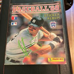 $5 - 1988 Vintage Panini Sticker Album MLB