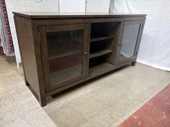 OFFICE STAR Whitby 60″ TV Console in Spice Finish