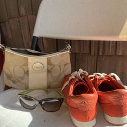 Couch Handbag Sunglasses And Shoes