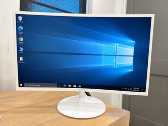 Samsung 27” Curved FHD Monitor – White – C27F391FHN