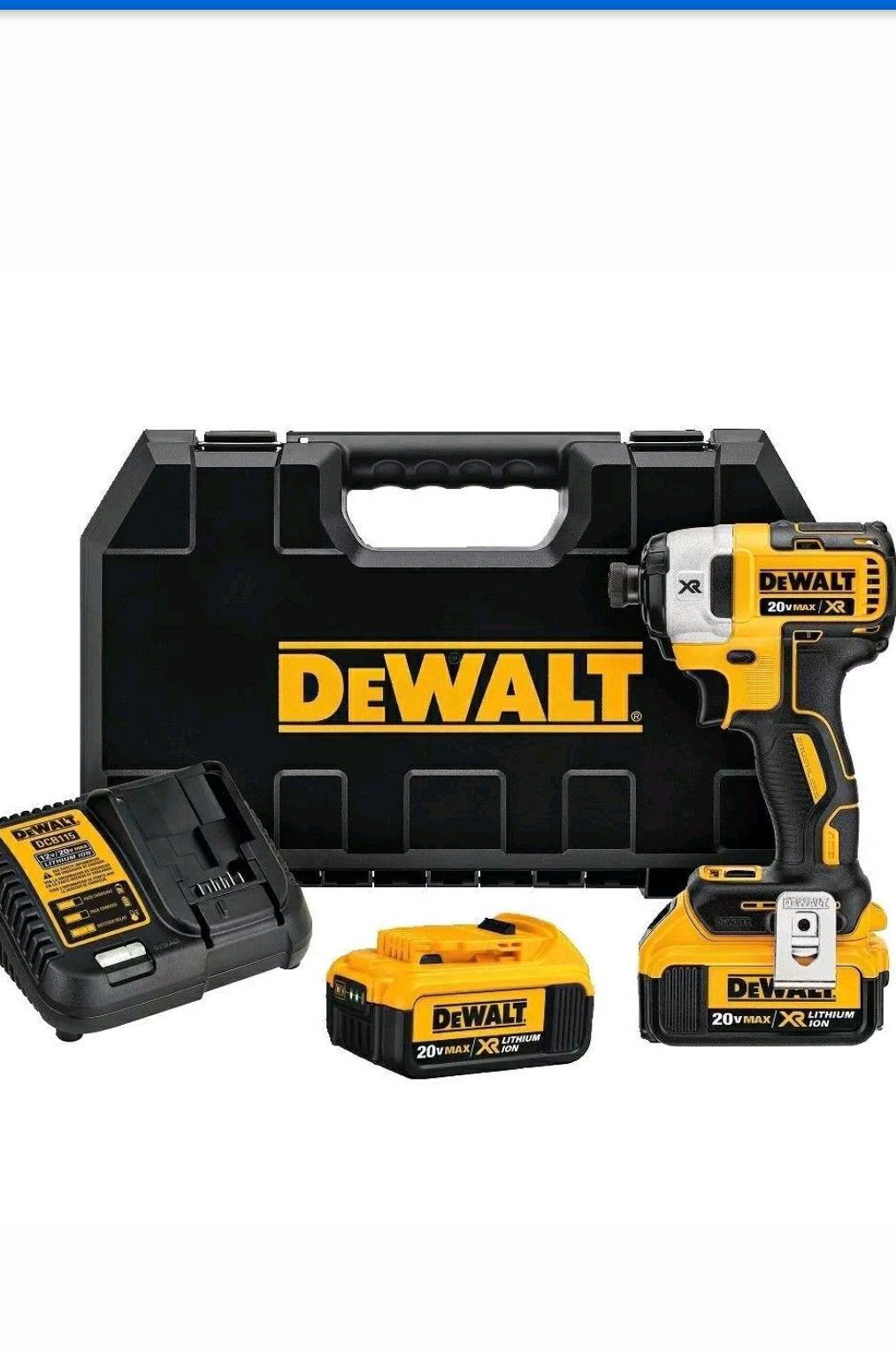 Dewalt impact combo 4.0ah xr