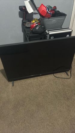 LG Flat Screen TV with Stand