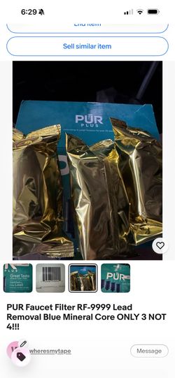 PUR water filters
