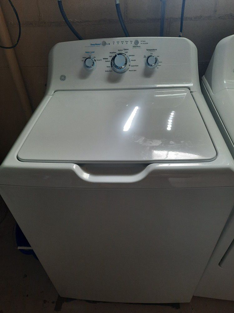 GE Washer And Electric Dryer