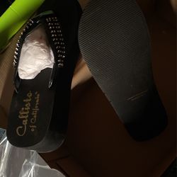 Size 8 New Sandal black With Sparkle