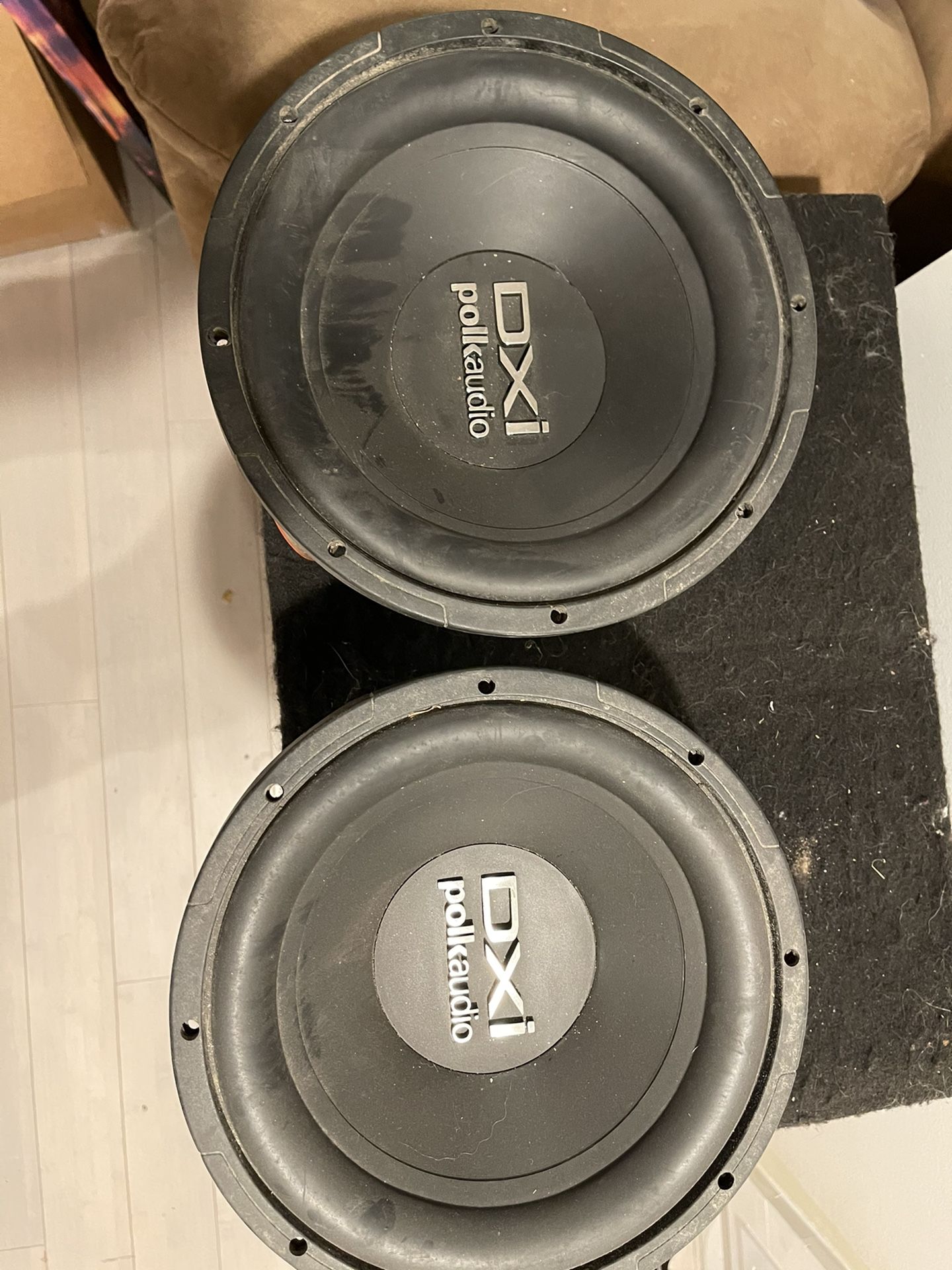 Polk audio 10” Subs