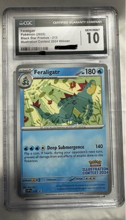 Feraligatr Pokèmon 2025 card