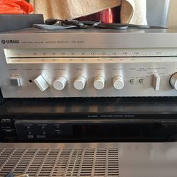 Yamaha And JVC Stereo Receivers