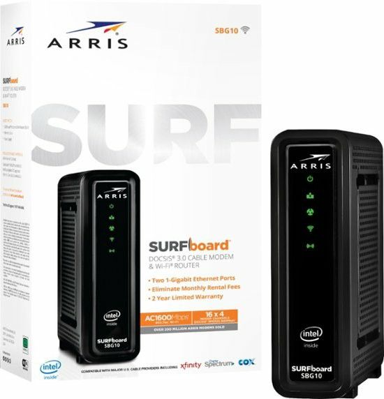 Arris Surfboard AC1600 cable modem/WiFi router