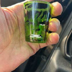 Incredible Hulk Shot Glass Collectors Item