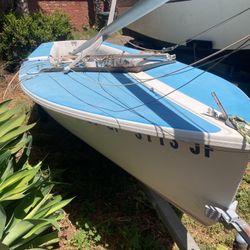 Sailboat and Trailer - 1965 Capri