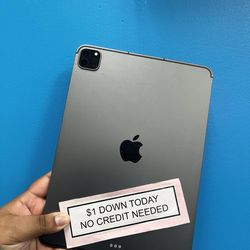 Apple Ipad Pro 11 3rd Gen -PAYMENTS AVAILABLE-$1 Down Today 
