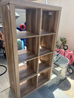 8 cubbies storage