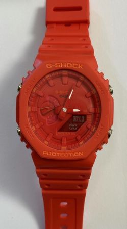 Red 2100 series G-shock