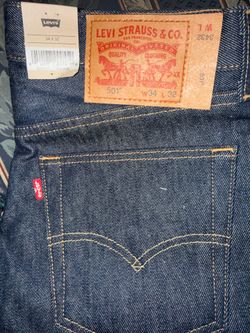 Levi’s original shrink to fit 501 34X32