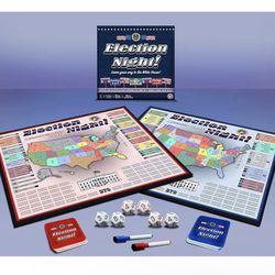 Election Night! A Super Fun Way to Learn Essential Math, Geography and Civics While Strategizing Your Way to The White House. A home learning home run
