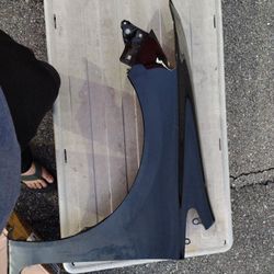 2014 black Honda Civic Hood and DS Fender 