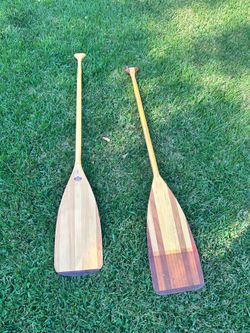 Wooden Canoe Paddles