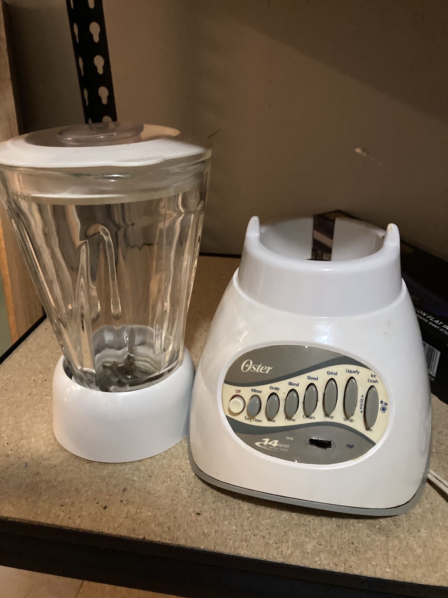 Oster Blender With Cristal Jar