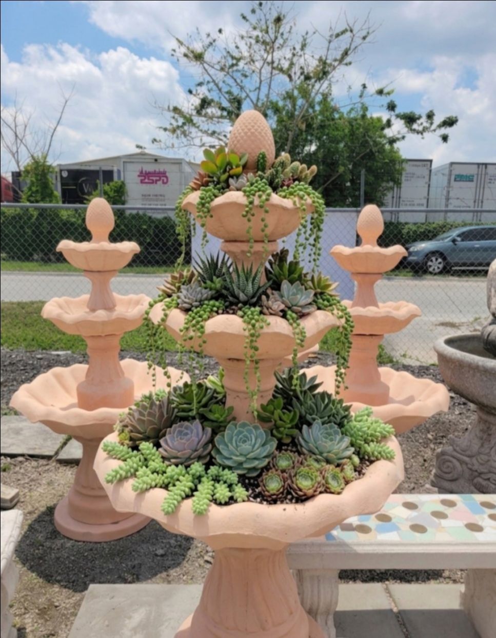 Concrete Fountain