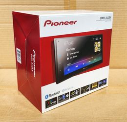 Pioneer Double Din Touchscreen 6.8" Bluetooth WebLink Amazon Alexa Am Fm Radio DMH-342EX 🚨 Payment Options Available 🚨 No Credit Needed 🚨