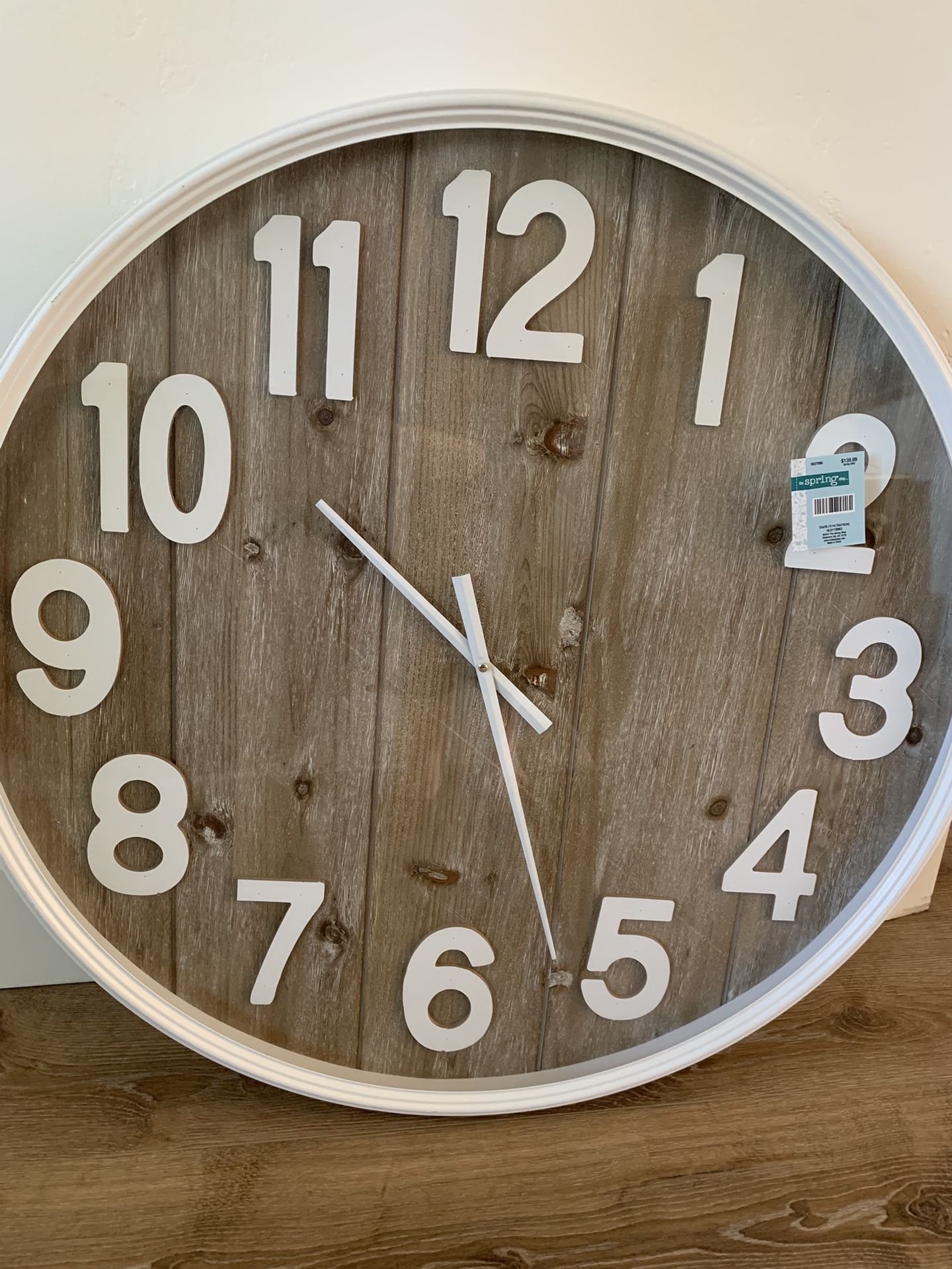 Large 29” Farmhouse Wall Clock