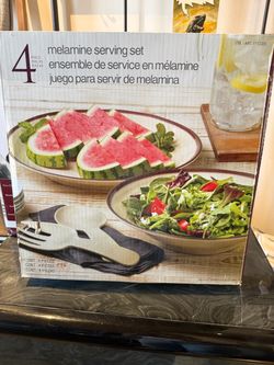 4 Piece Serving Set