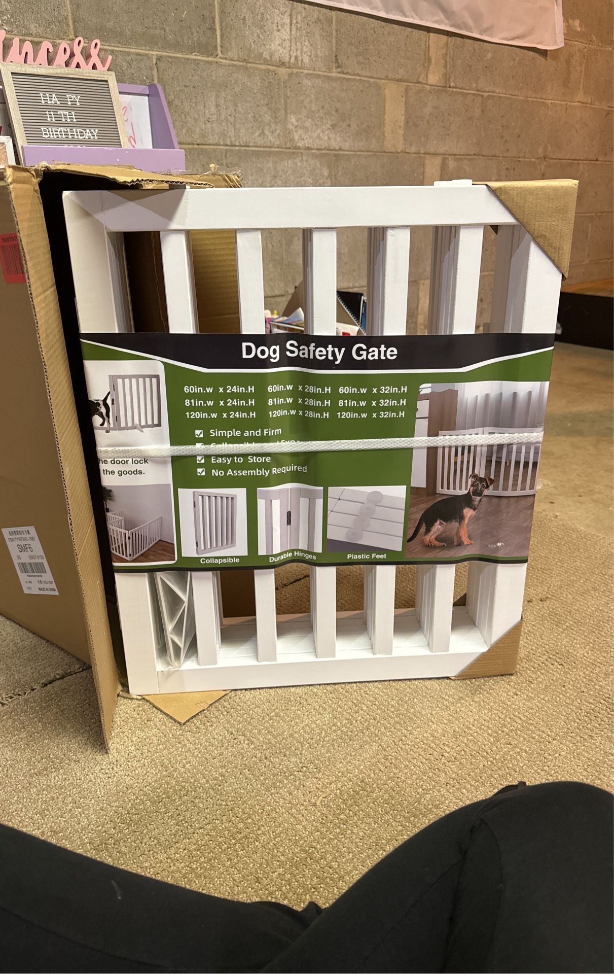 Dog Safety Gate