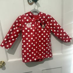 Disney Minnie Mouse Raincoat 3T