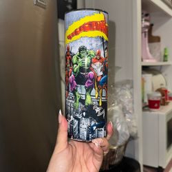 20oz Super heroes Tumbler