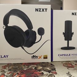 NZXT Gaming Headset and Mic