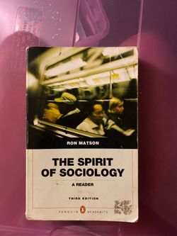 The Spirit of Sociology