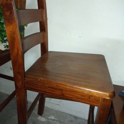 Tall Wooden Chairs